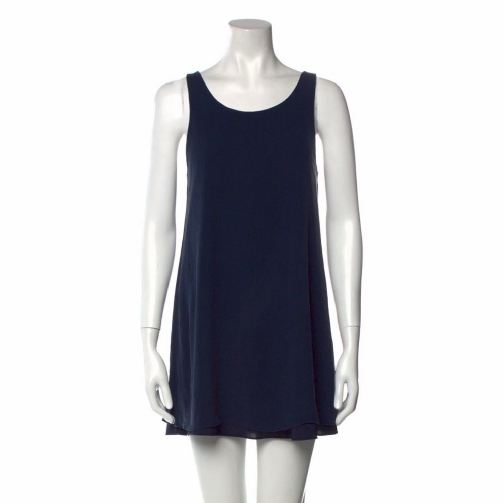 Alice and Olivia Silk Mini Dress
